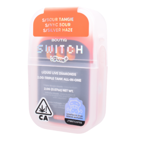 BOUTIQ - SWITCH V5 LIQUID LIVE DIAMONDS TRIPLE TANK DISPOSABLE